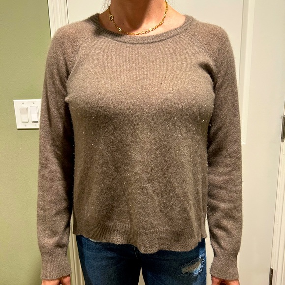 360 brand brown cashmere sweater - Picture 1 of 2